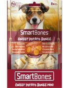 SmartBones Flavours Sweet Potato Bones Mini recompense câini Oase aromate Cartof Dulce 8buc