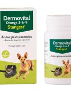Stangest Dermovital Omega 3-6-9 supliment piele & blană câini comprimate Dermovital Omega 3-6-9 XS-XL supliment piele & blană câini și pisici flacon 60 comprimate