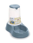 Stefanplast Break réserve hrănitor plastic cu antiderapant 3.5L albastru