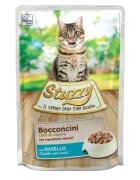 Stuzzy Chunks Cod plic hrană umedă pisici (în sos) 85g