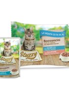 Stuzzy Chunks Pack Cod și Somon plic hrană umedă pisici (în aspic) multipack 85g x 4buc