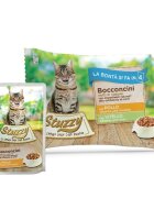 Stuzzy Chunks Pack Pui și Vită plic hrană umedă pisici (în aspic) multipack 85g x 4buc