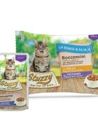 Stuzzy Chunks Pack Sterilised Pui și Curcan plic hrană umedă pisici sterilizate (în sos) multipack 85g x 4buc