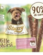 Stuzzy Millemorsi XS-XL Șuncă punguță recompense câini 55g
