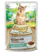 Stuzzy Shreds Iepure plic hrană umedă pisici (în sos) 85g