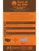 Taste Of The Wild High Prairie Puppy Bizon și Vânat hrană uscată fără cereale câini junior 2kg