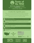 Taste Of The Wild Rocky Mountain Vânat și Somon hrană uscată fără cereale pisici 6.6kg