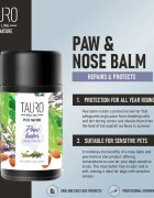 TAURO PRO LINE Pure Nature Paw Balm Repairs & Protects Balsam pentru Lăbuțe Câini și Pisici 75ml