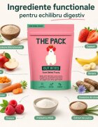 THE PACK Gut Bites XS-XL Fructe punguță recompense câini sistem digestiv 100g