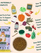 THE PACK Oven Baked Crunchy Feast XS-XL Legume și Fructe hrană uscată câini 5kg