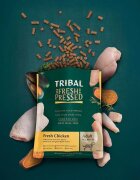 TRIBAL Fresh Pressed XS-XL Pui hrană uscată fără cereale câini 2.5kg