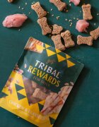 TRIBAL Rewards XS-XL Pui și Semințe de in punguță recompense funcționale câini piele & blană 125g