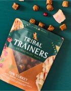 TRIBAL Trainers XS-XL Curcan și Merișoare punguță recompense fără cereale câini 80g