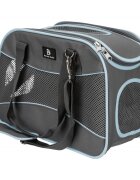 Trixie Alison geantă transport câini și pisici XS-S(max. 8kg) poliester oxford deschidere superioară cu curea de umăr gri 20 x 29 x 43 cm
