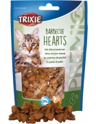 Trixie Barbecue Hearts Pui punguță recompense fără cereale pisici 50g