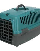 Trixie Capri 1 cușcă transport câini și pisici plastic deschidere frontală Capri 1 cușcă transport câini și pisici XS-S(max. 6kg) plastic deschidere frontală verde și gri 32 x 31 x 48 cm