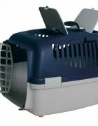Trixie Capri 3 cușcă transport câini și pisici XS(max. 12kg) plastic deschidere frontală 40 x 38 x 61 cm Capri 3 cușcă transport câini și pisici XS-S(max. 12kg) plastic deschidere frontală gri și negru 40 x 38 x 61 cm