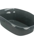Trixie Carlo Be Eco litieră pisici cu ramă antracit și verde 38x17x58 cm