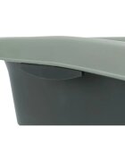 Trixie Carlo Be Eco litieră pisici cu ramă antracit și verde 38x17x58 cm
