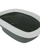 Trixie Carlo1 litieră pisici cu ramă gri 31x14x43 cm