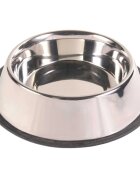Trixie castron câini rotund antiderapant inox argintiu L-XL(2.8l ⌀32cm)