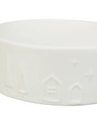 Trixie Christmas castron câini rotund ceramică alb 0.8l ⌀16cm