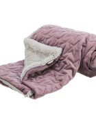 Trixie Christmas Estelle pătură dreptunghiulară câini S-XL poliester mov și gri