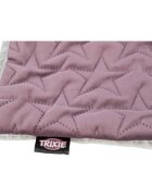 Trixie Christmas Estelle pătură dreptunghiulară câini S-XL poliester mov și gri