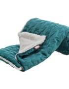 Trixie Christmas Estelle pătură dreptunghiulară câini S-XL poliester verde și gri