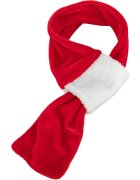 Trixie Christmas fular câini pluș alb și roșu 70cm