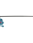 Trixie Christmas Minge Brad sau Turta Dulce jucărie undiță pisici activități fizice plastic negru și albastru 46cm