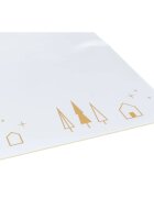 Trixie Christmas Place Mat covoraș câini dreptunghiular antiderapant plastic bej 44x28cm