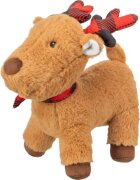 Trixie Christmas Ren jucărie de pluș câini cu sunet pluș Christmas Ren jucărie de pluș câini XS-XL cu sunet pluș maro și roșu 29cm