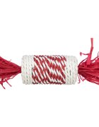 Trixie Christmas Rola Invelita jucărie stimulare pândă pisici activități fizice carton alb și roșu 18cm