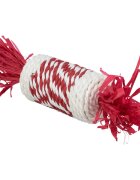 Trixie Christmas Rola Invelita jucărie stimulare pândă pisici activități fizice carton alb și roșu 18cm