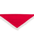 Trixie Christmas Velvet look eşarfă câini pluș roșu M(75cm)