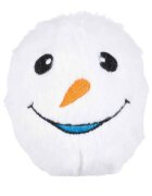 Trixie Christmas Xmas bulgăre de zăpadă diverse modele jucărie de pluș câini XS-XL pluș cu sunet activități fizice alb ⌀10 cm