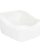 Trixie Cleany litieră pisici cu ramă alb 45x29x54 cm