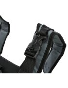 Trixie Connor rucsac transport câini și pisici XS-S(max. 8kg) nylon deschidere laterală cu curea de umăr negru și gri 42 x 30 x 21 cm