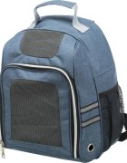 Trixie Dan rucsac transport câini și pisici XS-S(max. 6kg) poliester deschidere frontală cu curea de umăr albastru 36 x 44 x 26 cm
