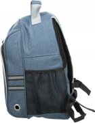 Trixie Dan rucsac transport câini și pisici XS-S(max. 6kg) poliester deschidere frontală cu curea de umăr albastru 36 x 44 x 26 cm
