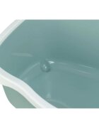 Trixie Davio litieră pisici cu ramă alb și verde 56x26x39 cm