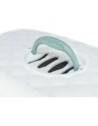 Trixie Davio Top litieră acoperită pisici cu filtru alb și verde 56x39x39 cm