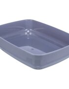Trixie Delio litieră pisici cu ramă alb gri 38x20x50 cm