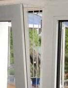 Trixie Grilaj Vertical Protecție Geam Rabatabil pentru Pisici 62 x 16/8 cm