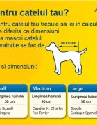 Trixie Hainuta Prime M 50 cm Negru