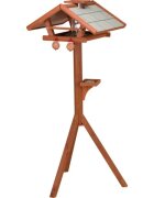 Trixie hranitor exterior cu stativ pasari lemn de pin maro 55 x 27 x 53 cm hranitor exterior cu stativ pasari lemn de pin maro