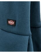 Trixie Junior geantă transport câini XS(max. 5kg) textil deschidere superioară albastru și gri 22 x 20 x 60 cm