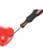 Trixie Leneș cu Simulator de Bătăi de Inimă jucărie interactivă câini junior cu sunet pluș Leneș cu Simulator de Bătăi de Inimă jucărie interactivă câini junior XS-XL cu sunet pluș maro și albastru 34cm