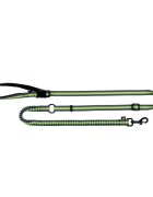 Trixie Lesa Jogging cu Amortizor 133 - 180 Cm x 20 Mm Verde-Negru